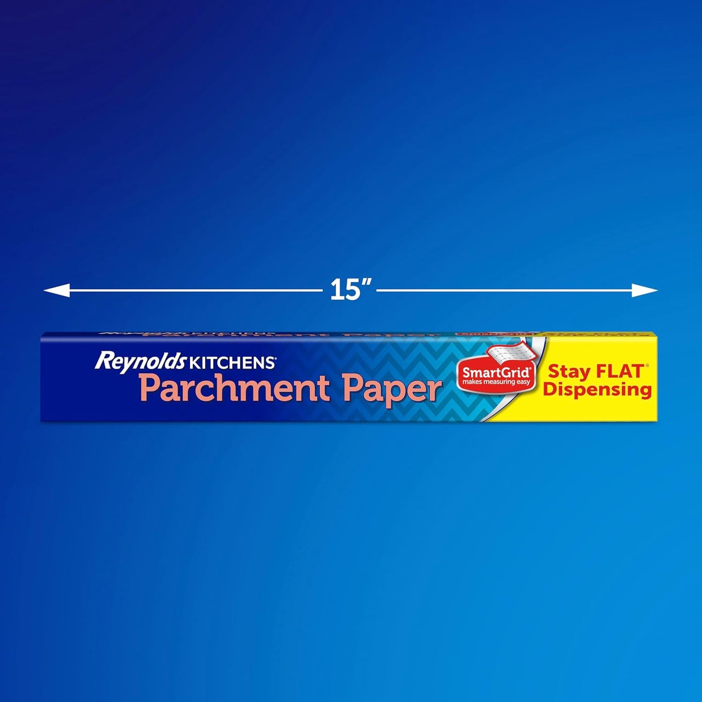 Kitchens Stay Flat Parchment Paper with Smartgrid, 45 Square Feet