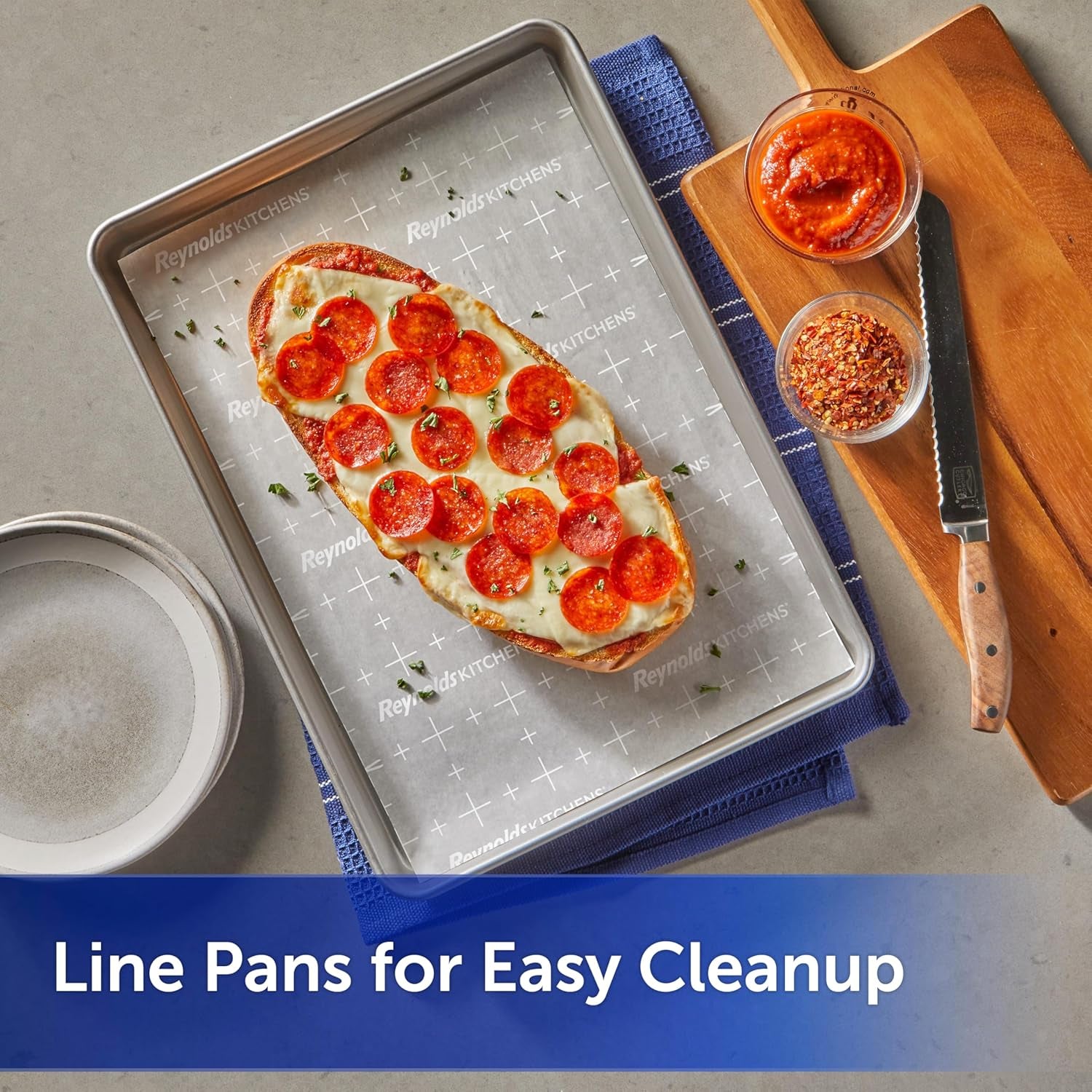 Kitchens Stay Flat Parchment Paper with Smartgrid, 45 Square Feet